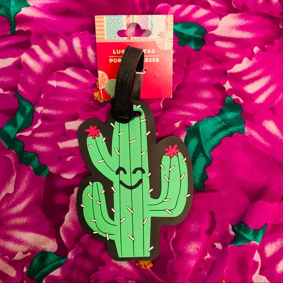CACTUS BACKPACK / LUGGAGE TAG NWT - Picture 4 of 6